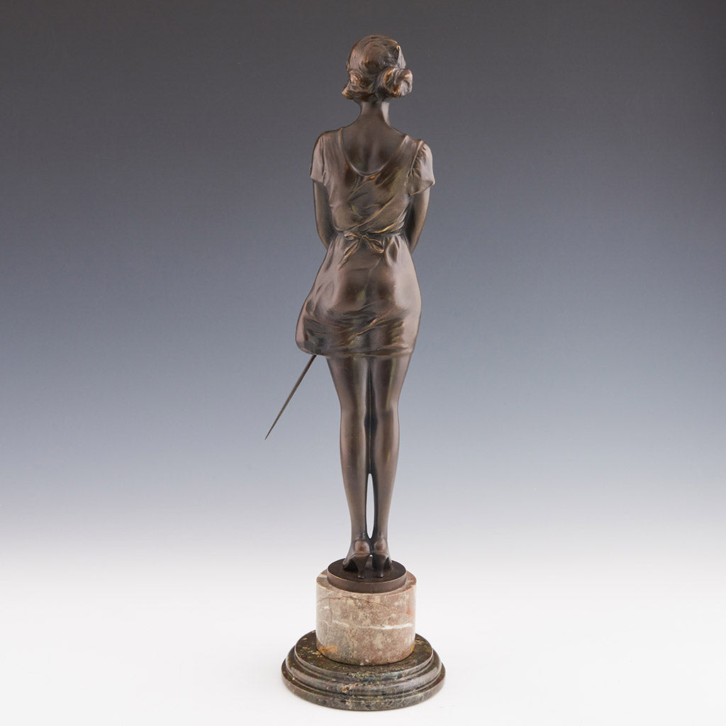 Zach Whip Girl - Bruno Zach - Hickmet Fine Arts