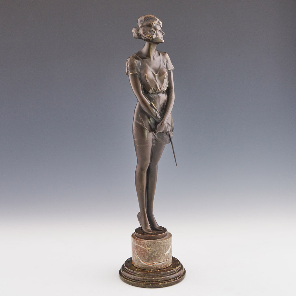 Zach Whip Girl - Bruno Zach - Hickmet Fine Arts