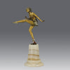 Art Deco Dancer - Bruno Zach - Antique Bronze Figures -  Hickmet Fine Arts