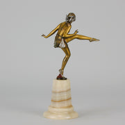 Art Deco Dancer - Bruno Zach - Antique Bronze Figures -  Hickmet Fine Arts