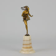 Art Deco Dancer - Bruno Zach - Antique Bronze Figures -  Hickmet Fine Arts