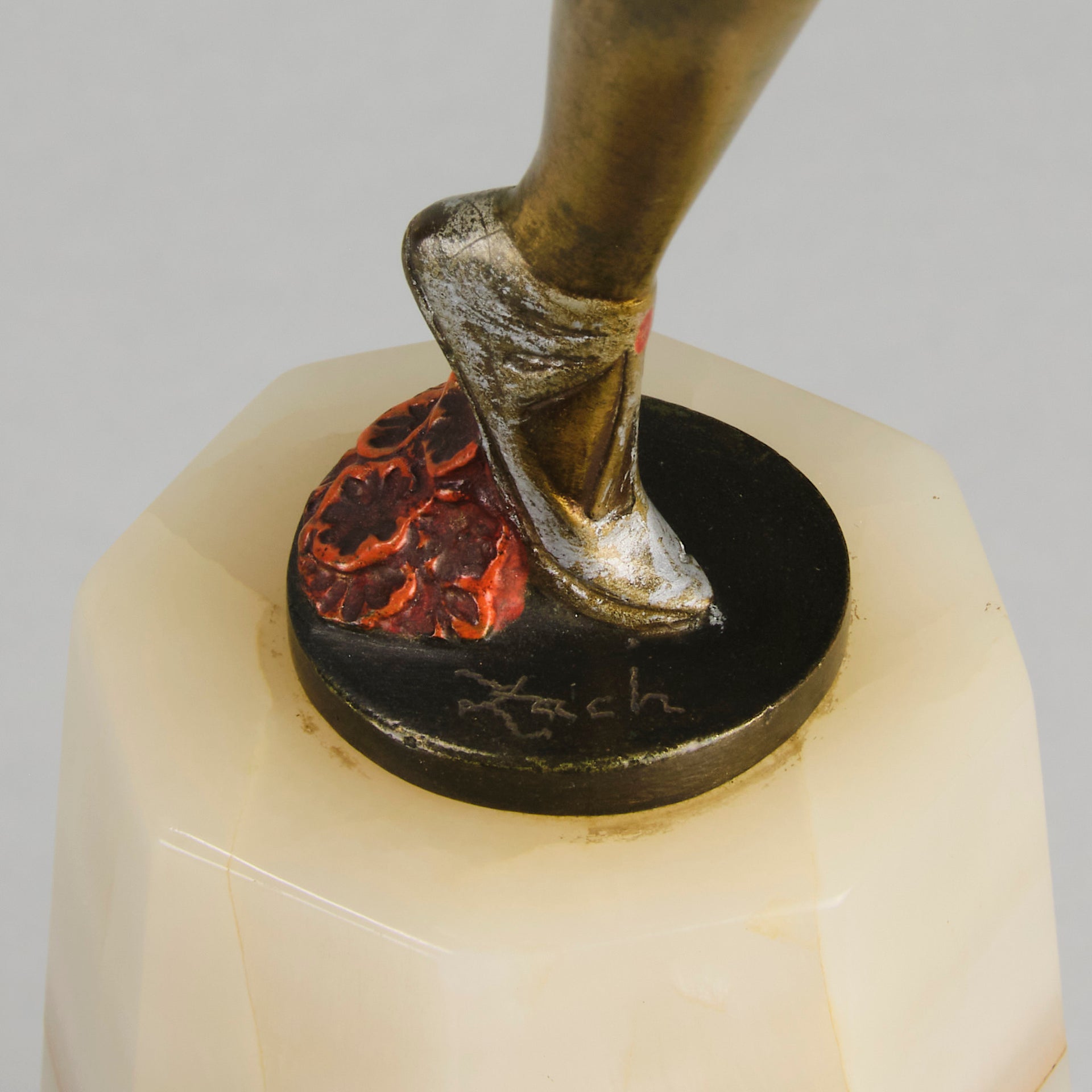 Art Deco Dancer - Bruno Zach - Antique Bronze Figures -  Hickmet Fine Arts
