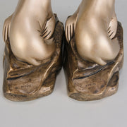 Pair of Sea Lion Bookends by C Omin