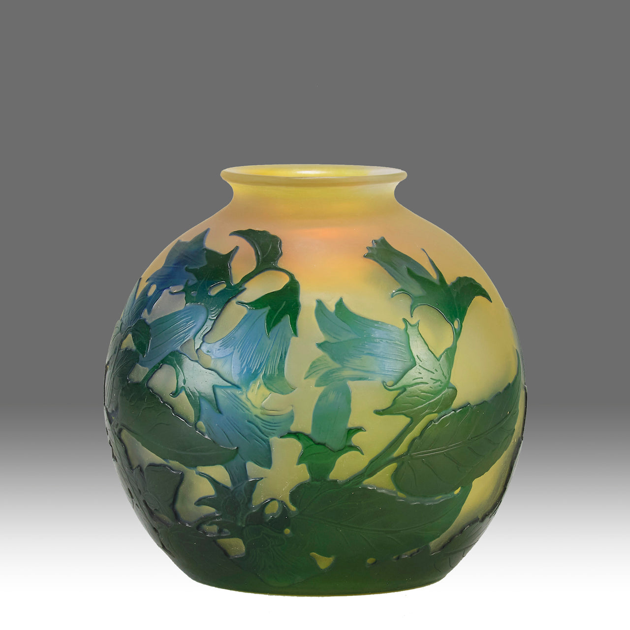 "Campanula Vase" by Emile Gallé