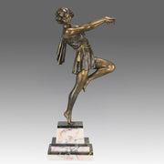 "Art Deco Dancer" by Emile Carlier - Hickmet Fine Arts 