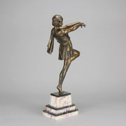 "Art Deco Dancer" by Emile Carlier - Hickmet Fine Arts 