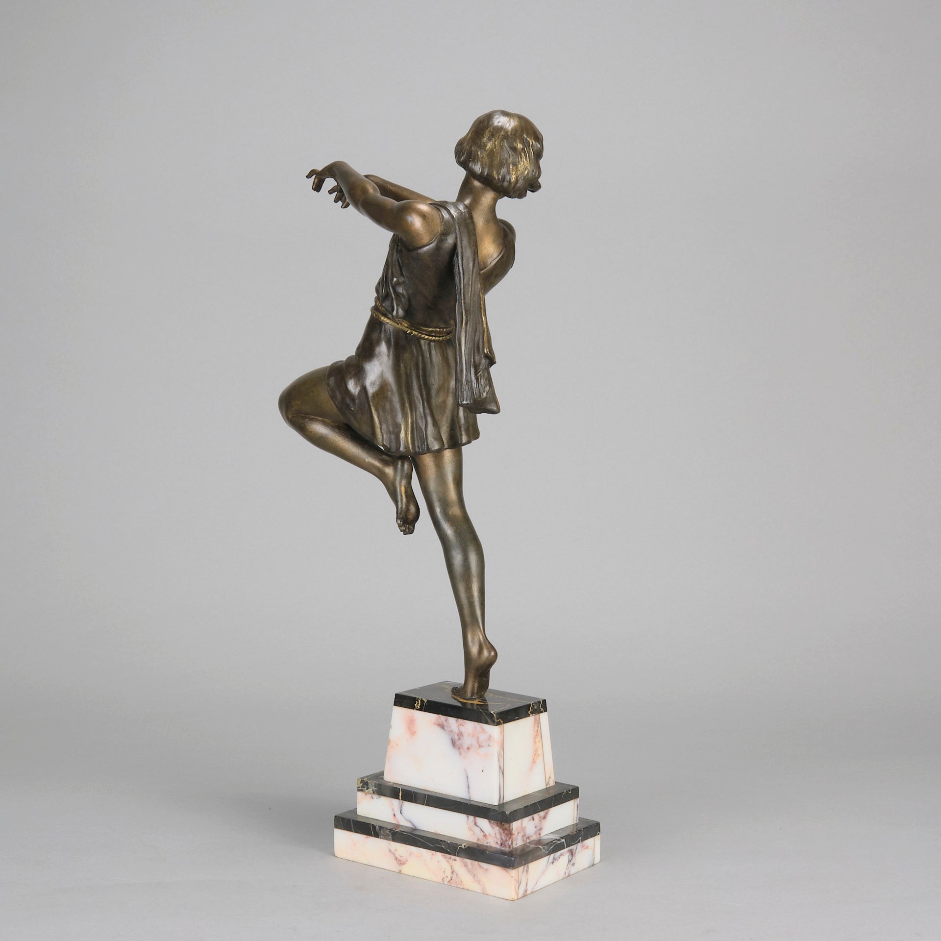 "Art Deco Dancer" by Emile Carlier - Hickmet Fine Arts 