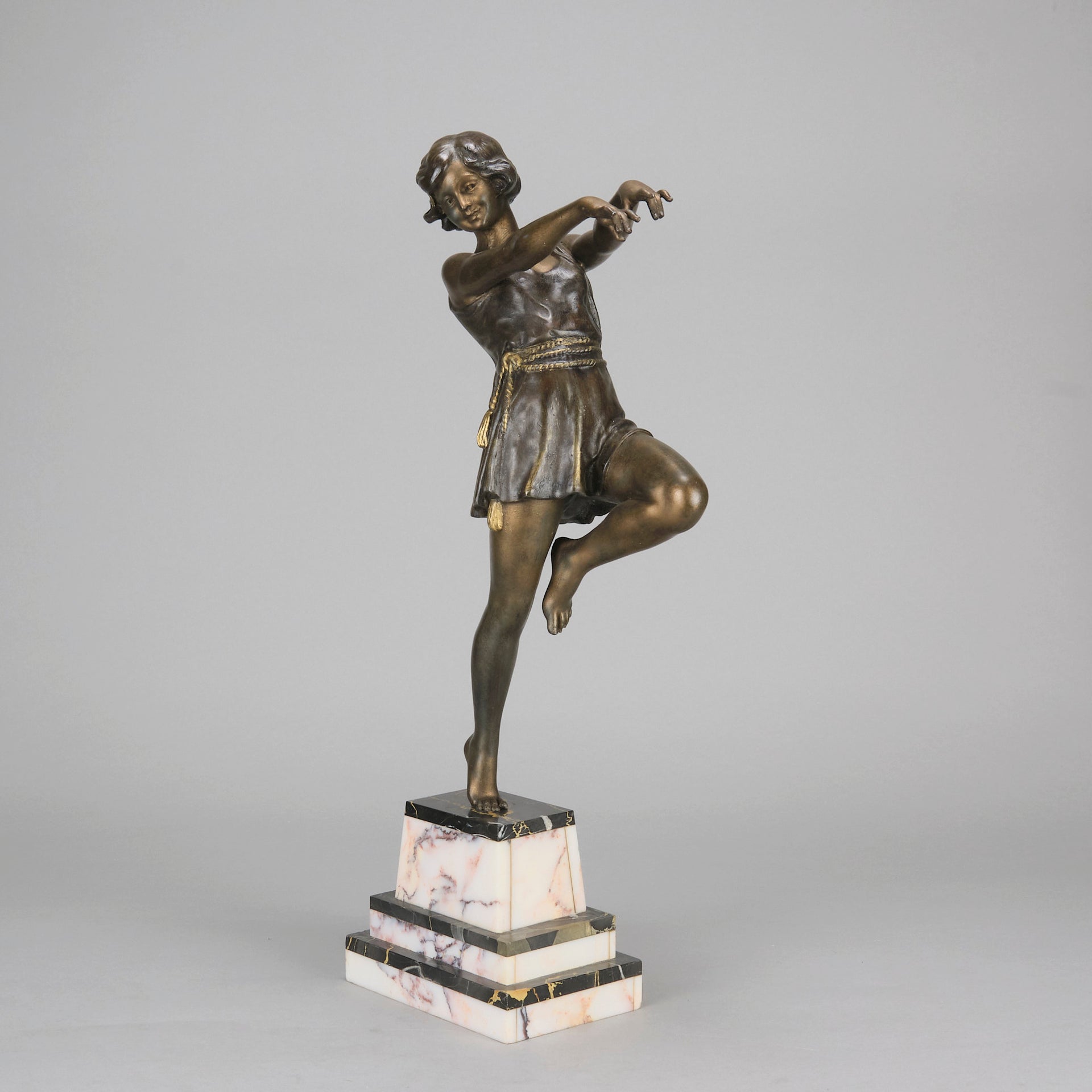 "Art Deco Dancer" by Emile Carlier - Hickmet Fine Arts 
