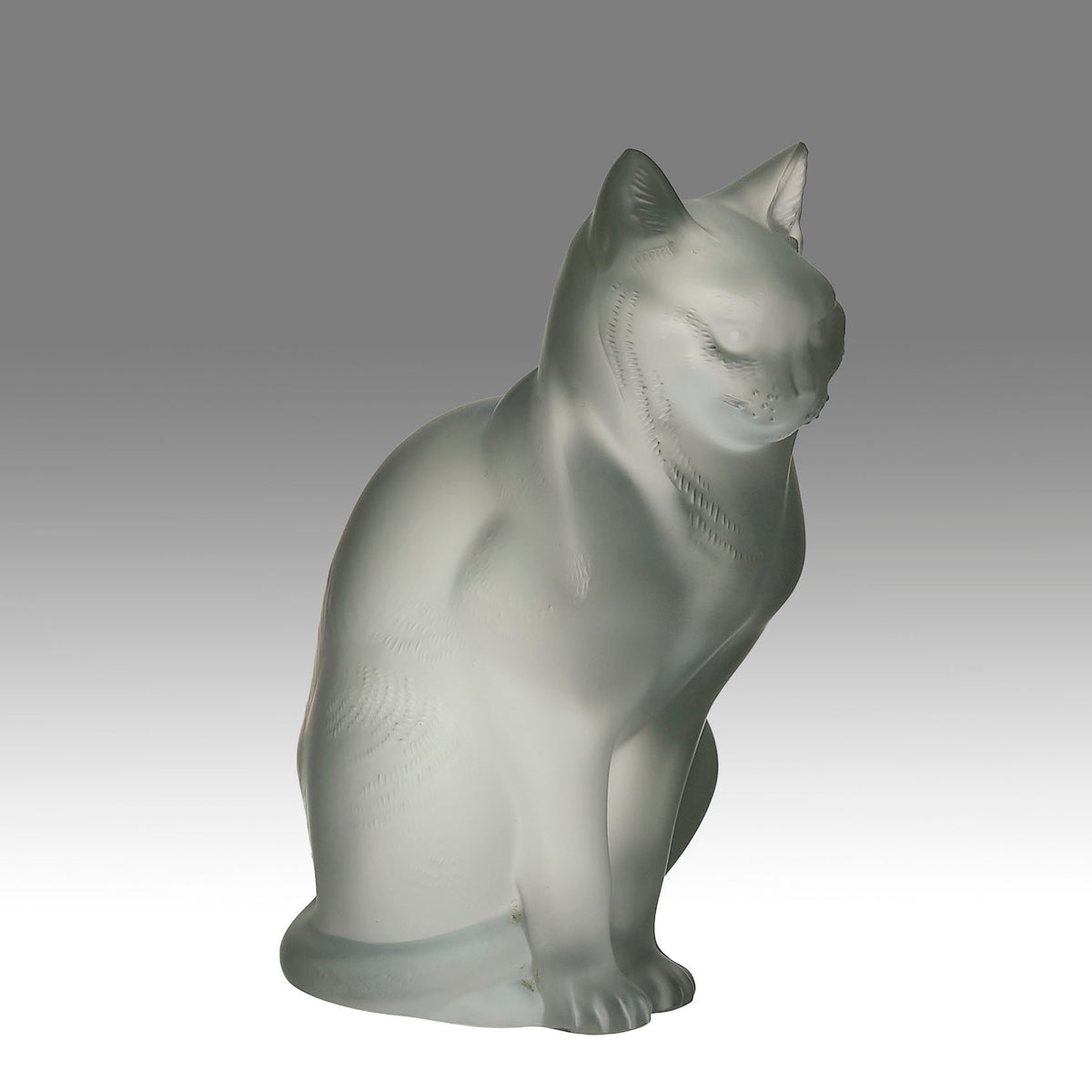 "Chat Assis" by Marc Lalique