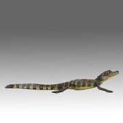 Bergman Aligator - Franz Bergman Bronze - Hickmet Fine Arts