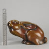 Danish Bronze - Peering Rabbit - Hickmet Fine Arts