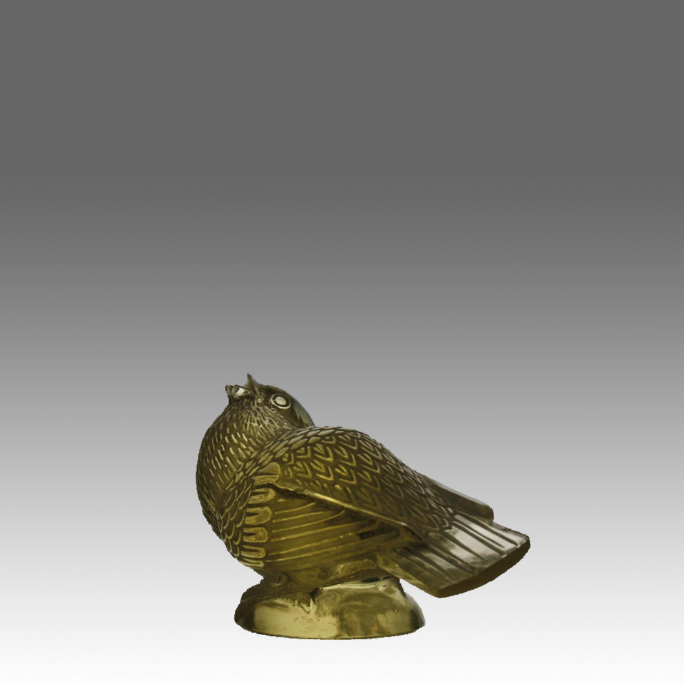 Lalique Chardonneret Moqueur - Hickmet Fine Arts