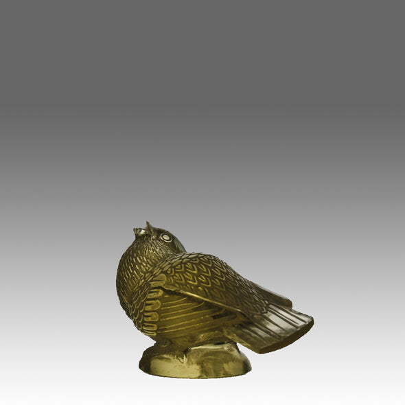 Lalique Chardonneret Moqueur - Hickmet Fine Arts