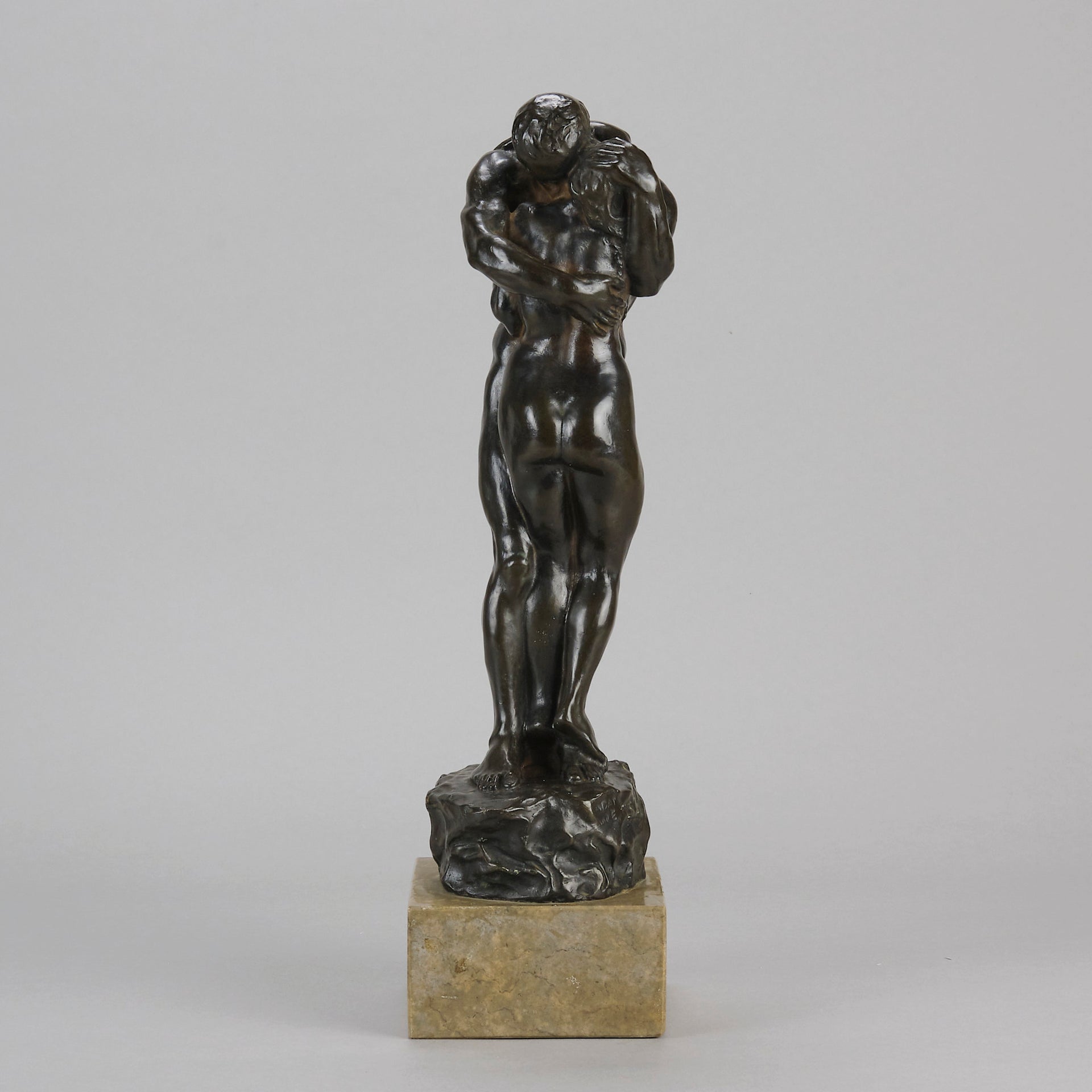 "Adam and Eve" by Charles Sykes Bronze - Hickmet Fine Arts 