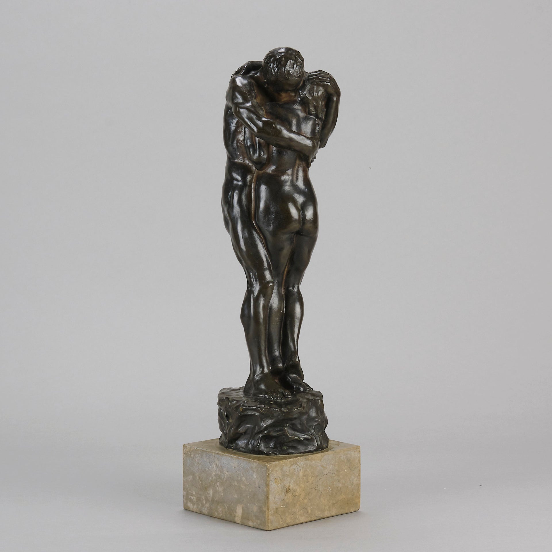 "Adam and Eve" by Charles Sykes Bronze - Hickmet Fine Arts 