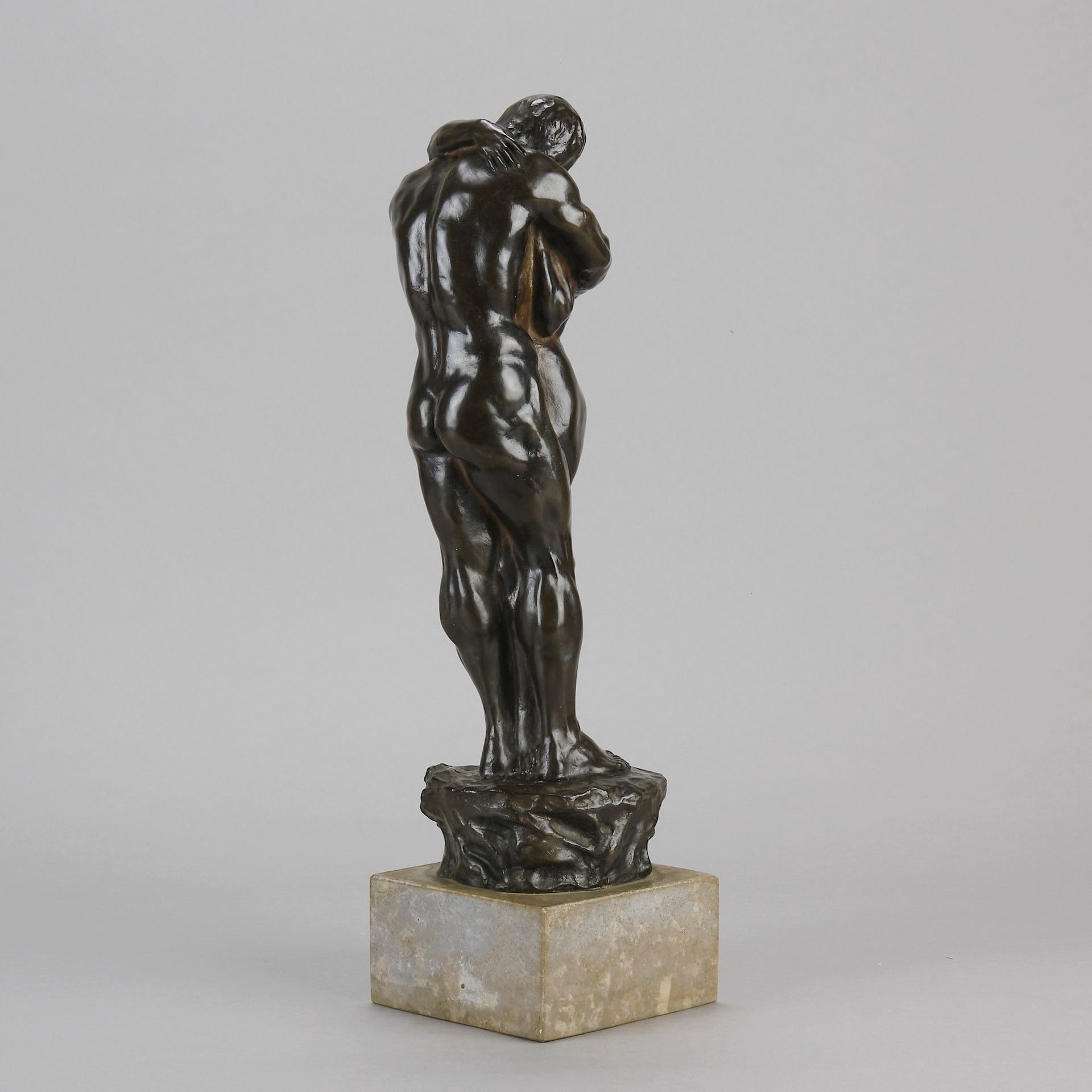 "Adam and Eve" by Charles Sykes Bronze - Hickmet Fine Arts 
