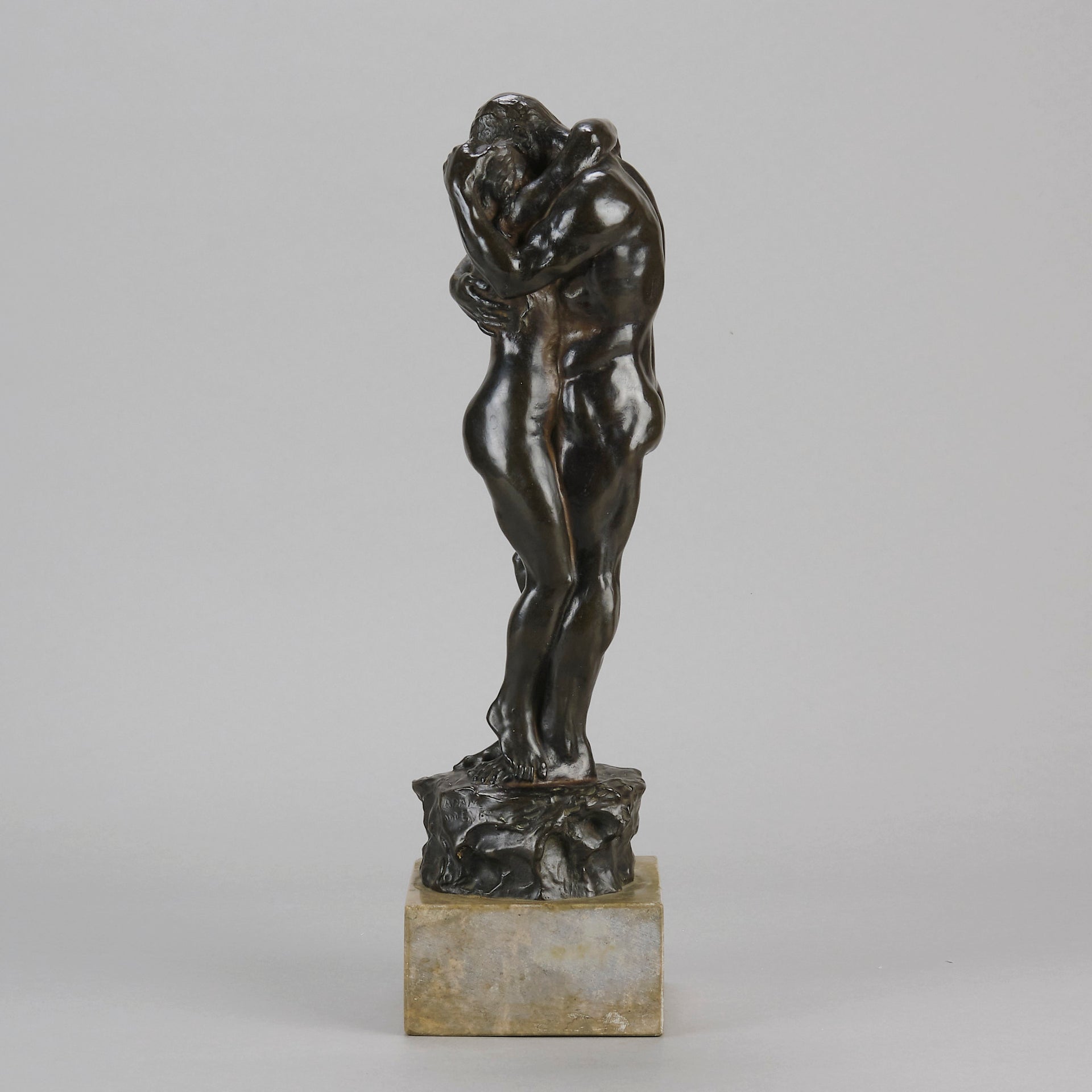 "Adam and Eve" by Charles Sykes Bronze - Hickmet Fine Arts 