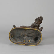 Tethered Hound - Charles Valton Bronze - Hickmet Fine Arts 