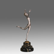 Josef Lorenzl Charlotte - Art Deco Bronze - Hickmet Fine Arts