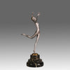 Josef Lorenzl Charlotte - Art Deco Bronze - Hickmet Fine Arts