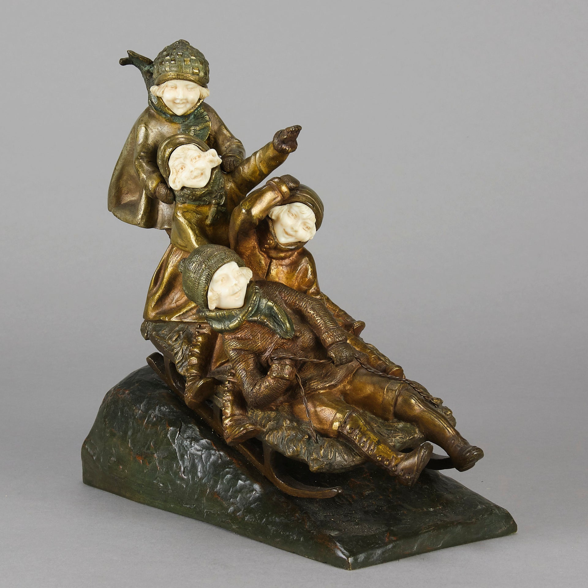Charlotte Moginot Bronze - Art Deco - Hickmet Fine Arts  
