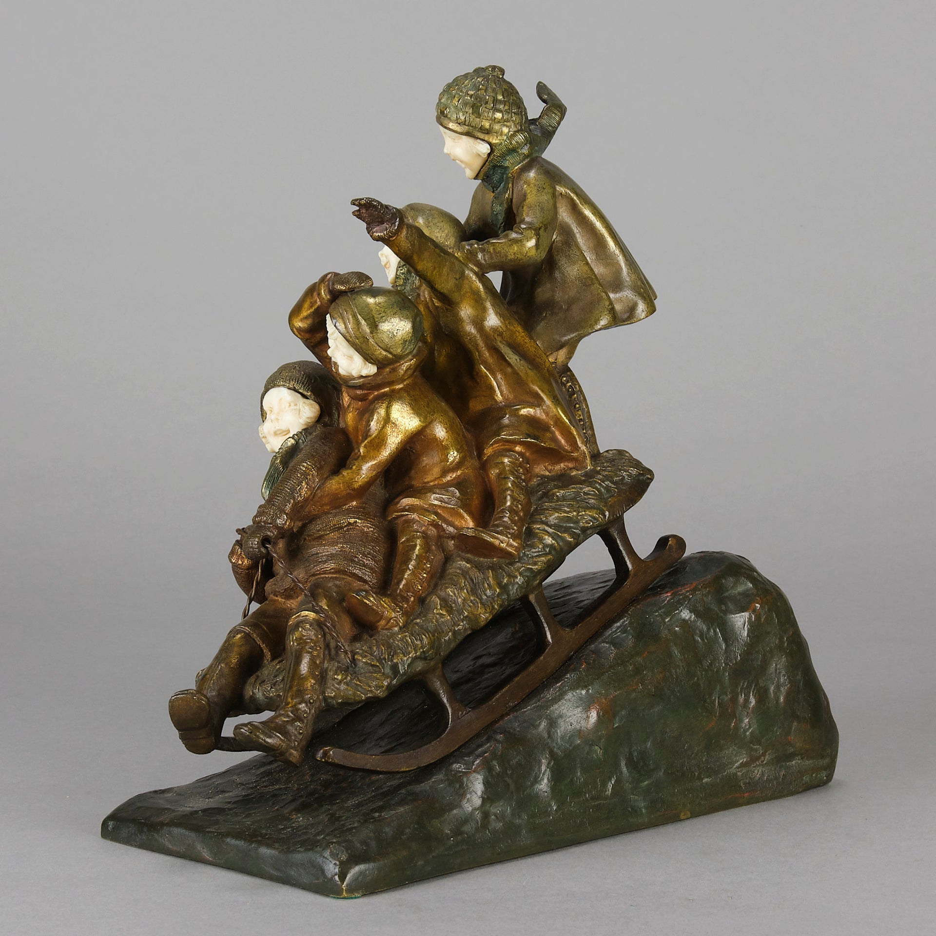 Charlotte Moginot Bronze - Art Deco - Hickmet Fine Arts  