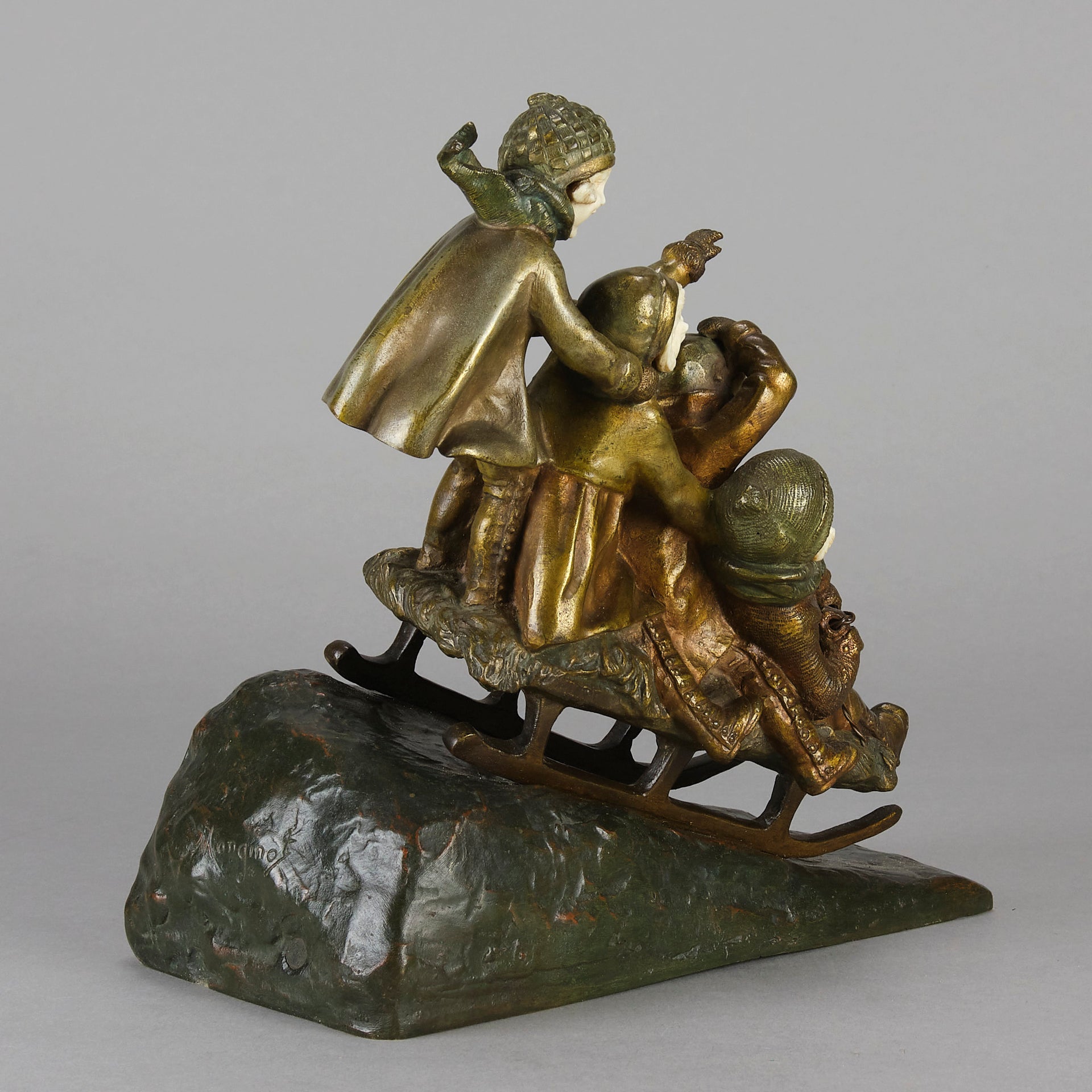 Charlotte Moginot Bronze - Art Deco - Hickmet Fine Arts  