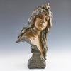 Villanis Chatelaine - Art Nouveau Bronze - Hickmet Fine Arts