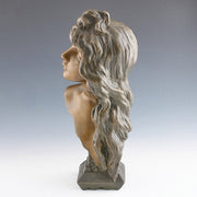 Villanis Chatelaine - Art Nouveau Bronze - Hickmet Fine Arts