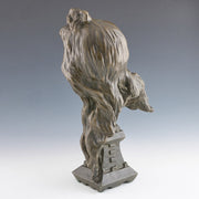 Villanis Chatelaine - Art Nouveau Bronze - Hickmet Fine Arts