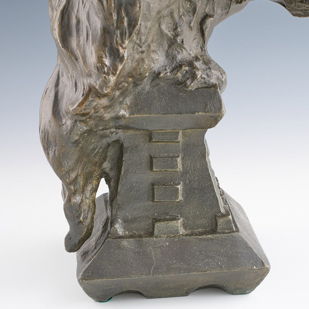 Villanis Chatelaine - Art Nouveau Bronze - Hickmet Fine Arts