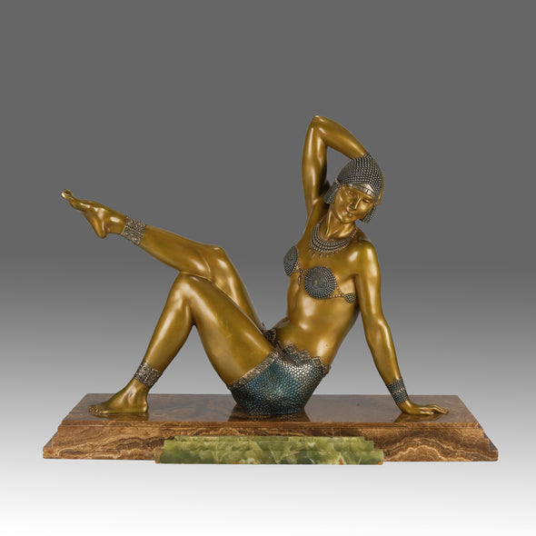 Chiparus Beach Dancer - Art Deco Figurines - Hickmet Fine Arts