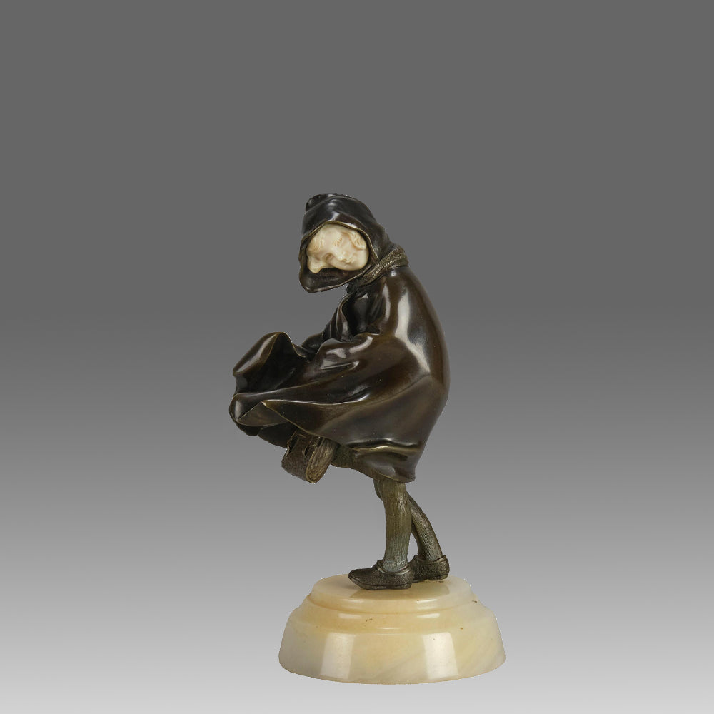Chiparus Windy Day - Art Deco Figurines - Hickmet Fine Arts