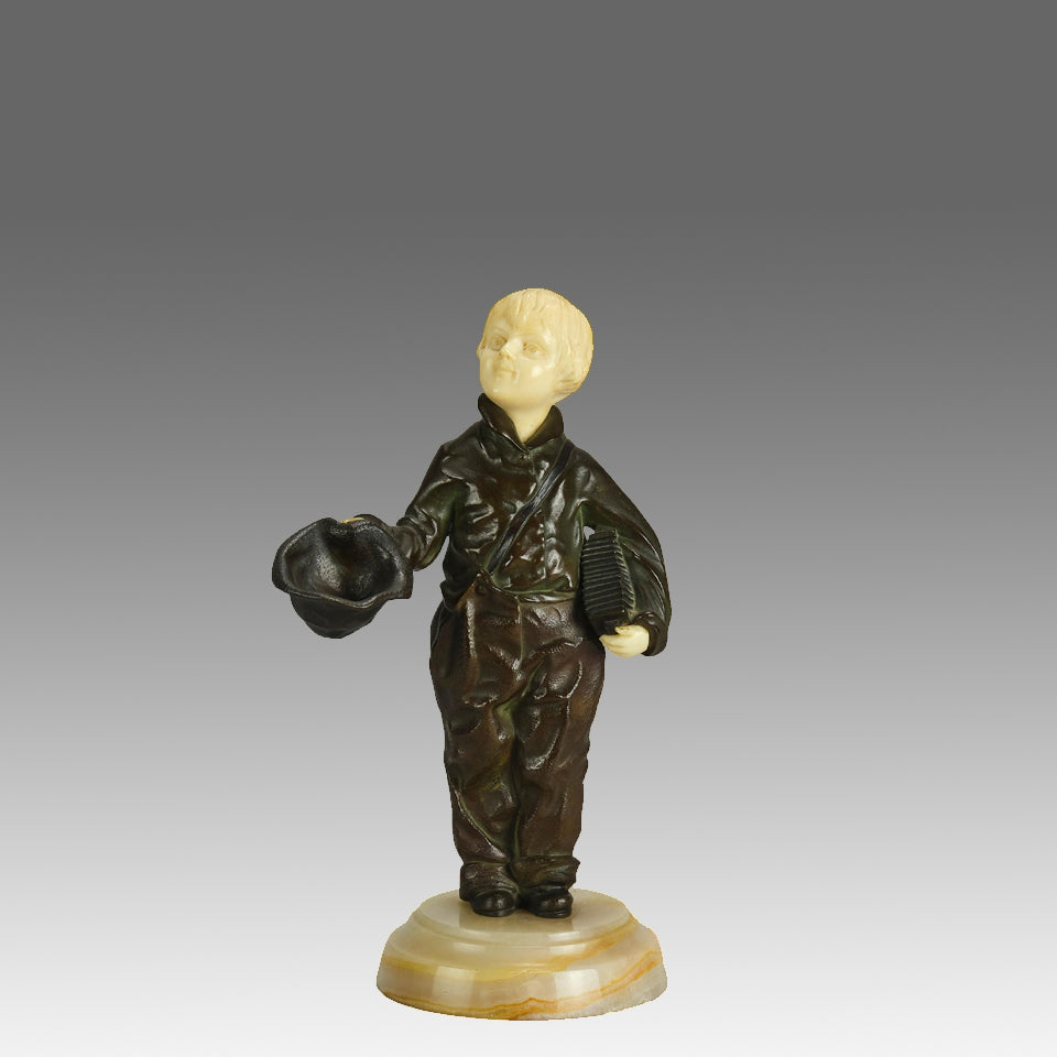 Chiparus Boy - Demetre Chiparus Bronze - Hickmet Fine Arts