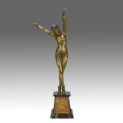 Chiparus Egyptian Dancer - Demetre Chiparus Bronze - Hickmet Fine Arts