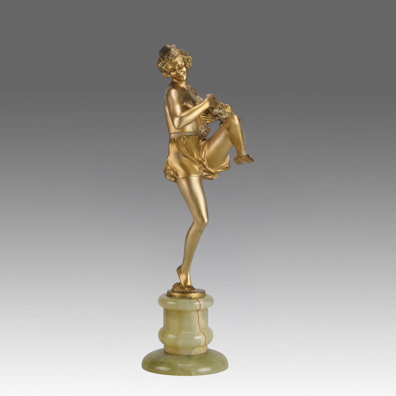 Bruno Zach Dancer - Antique Bronze Figures - Hickmet Fine Arts