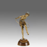 Chiparus Hoop Dancer - Demetre Chiparus Bronze - Hickmet Fine Arts