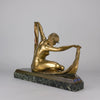 Claire Colinet Bronze - Art Deco Sculpture - Hickmet Fine Arts