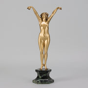 Claire Colinet Bronze - Art Deco Sculpture - Hickmet Fine Arts