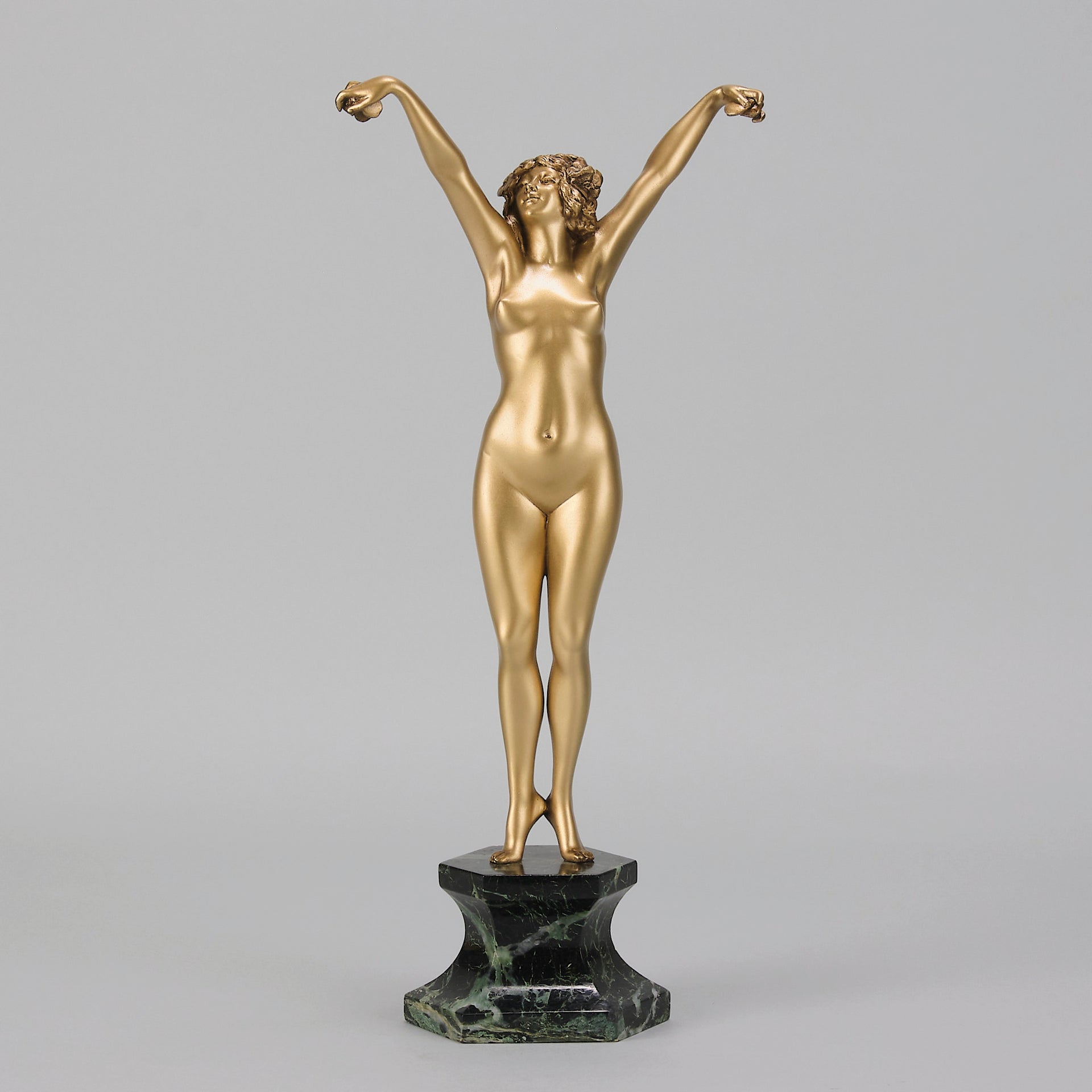 Claire Colinet Bronze - Art Deco Sculpture - Hickmet Fine Arts