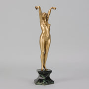 Claire Colinet Bronze - Art Deco Sculpture - Hickmet Fine Arts