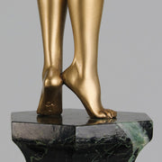 Claire Colinet Bronze - Art Deco Sculpture - Hickmet Fine Arts