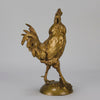 "Cockerel" by Paul Comolera - Animalier Bronze - Hickmet Fine Arts