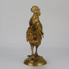 "Cockerel" by Paul Comolera - Animalier Bronze - Hickmet Fine Arts