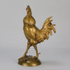 "Cockerel" by Paul Comolera - Animalier Bronze - Hickmet Fine Arts