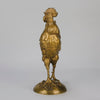 "Cockerel" by Paul Comolera - Animalier Bronze - Hickmet Fine Arts