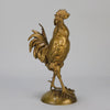 "Cockerel" by Paul Comolera - Animalier Bronze - Hickmet Fine Arts