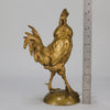 "Cockerel" by Paul Comolera - Animalier Bronze - Hickmet Fine Arts