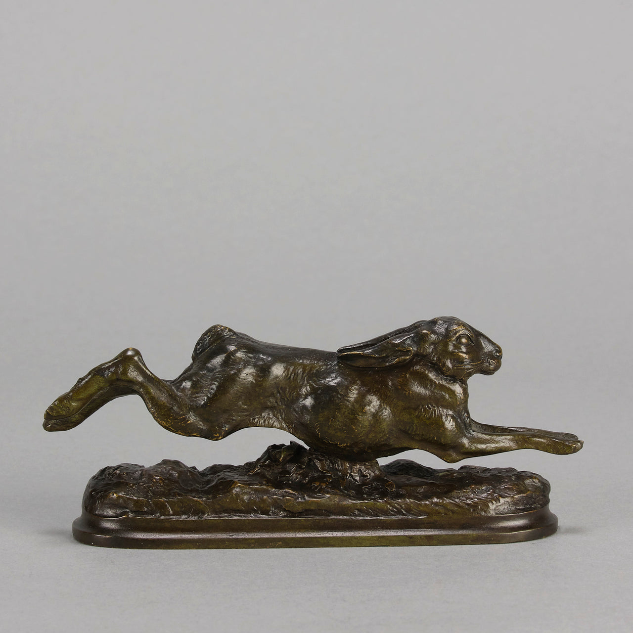 Comte du Passage - Running Hare Bronze - Hickmet Fine Arts