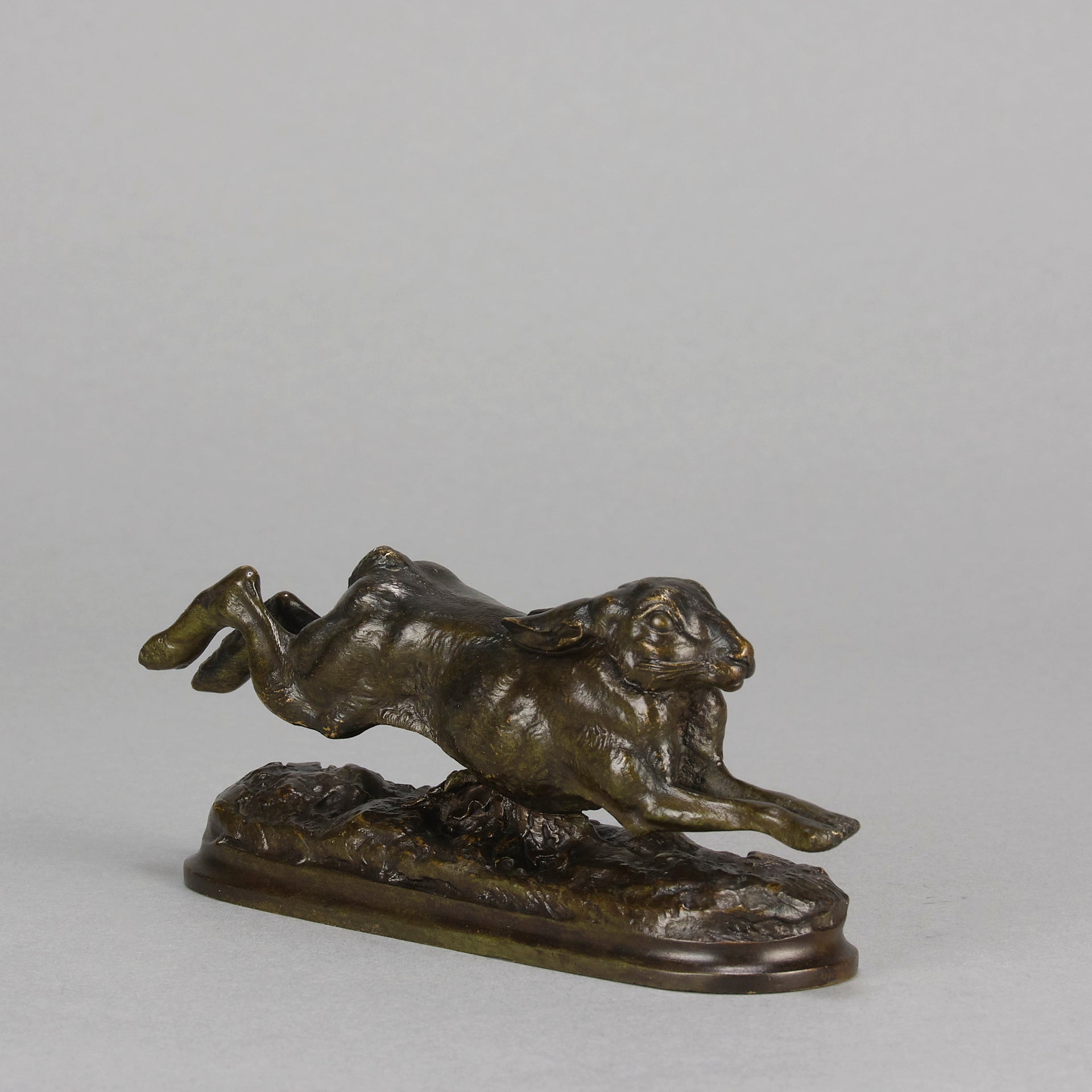 Comte du Passage - Running Hare Bronze - Hickmet Fine Arts